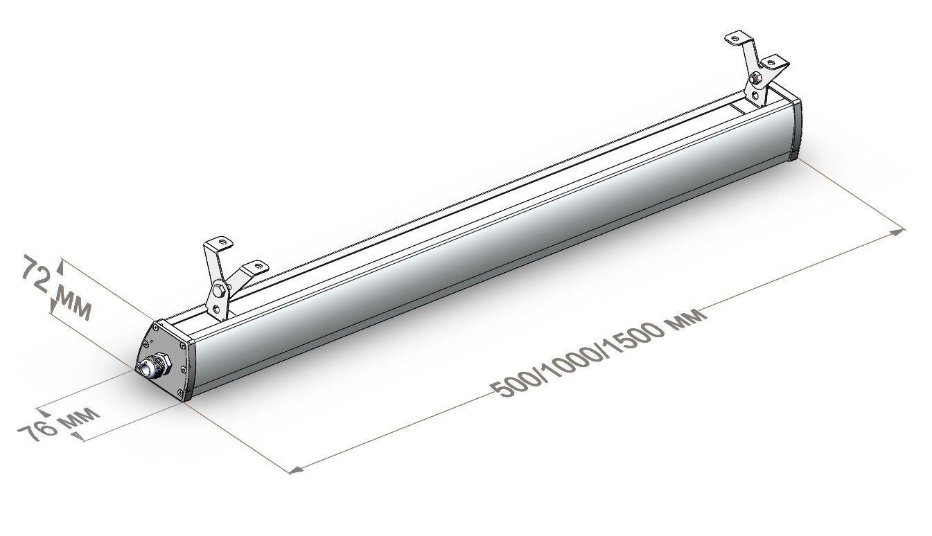 Светодиодный светильник LC 50-PROM LINE A1 PR 4000K